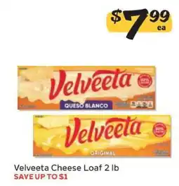 Winn Dixie Velveeta Cheese Loaf 2 lb offer