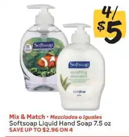 Winn Dixie Softsoap Liquid Hand Soap* 7.5 oz offer