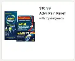 Walgreens Advil Pain Relief offer