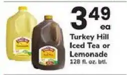 Safeway Turkey Hill Iced Tea or Lemonade offer