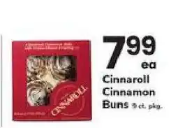 Safeway Cinnaroll Cinnamon Buns offer