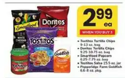 Safeway Tostitos, Doritos, Smartfood, Tostitos Salsa, Pepperidge Farm Goldfish offer
