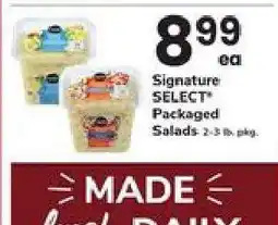 Safeway Signature Select Packaged Salads offer