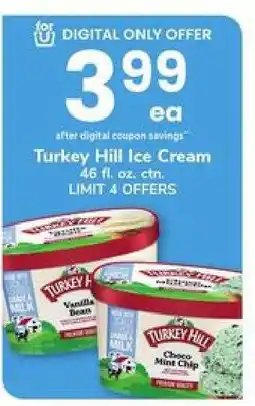 Safeway Turkey Hill Ice Cream offer
