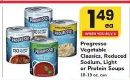 Safeway Progresso Soups offer