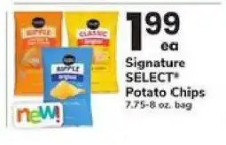 Safeway Signature SELECT Potato Chips offer