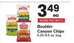 Safeway Boulder Canyon Chips offer