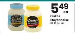 Safeway Dukes Mayonnaise offer