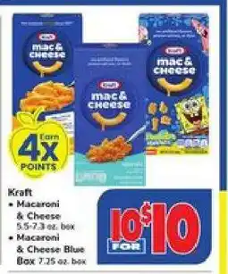 Safeway Kraft Macaroni & Cheese offer