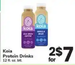 Safeway Koia Protein Drinks offer