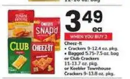 Safeway Cheez • It Crackers offer