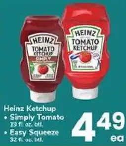 Safeway Heinz Ketchup offer