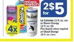 Safeway La Colombe or Bloom Energy offer