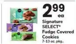 Safeway Signature SELECT Fudge Covered Cookies offer