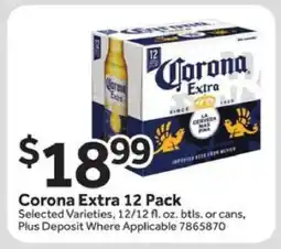 Stop&Shop Corona Extra 12 Pack offer