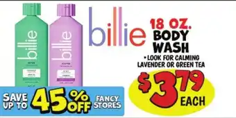 Billie body wash
