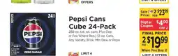 ShopRite Pepsi Cans Cube 24-Pack offer