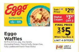 ShopRite Eggo Waffles offer