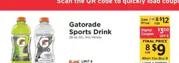 ShopRite Gatorade Sports Drink offer