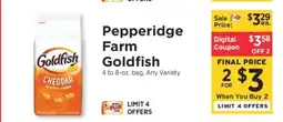 ShopRite Pepperidge Farm Goldfish offer