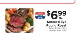 ShopRite Seamed Eye Round Roast offer