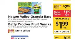 ShopRite Nature Valley Granola Bars offer