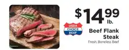 ShopRite Beef Flank Steak offer