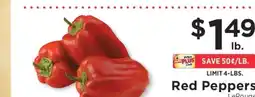 ShopRite Red Peppers offer