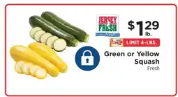 ShopRite Green or Yellow Squash offer