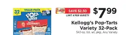 ShopRite Kellogg's Pop-Tarts Variety 32-Pack offer