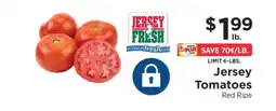 ShopRite Jersey Tomatoes offer