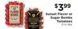 ShopRite Sunset Flavor or Sugar Bombs tomatoes offer