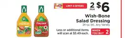 ShopRite Wish-Bone Salad Dressing offer