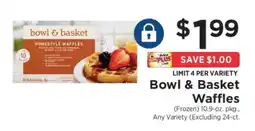 ShopRite Bowl & Basket Waffles offer