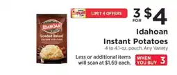 ShopRite Idahoan Instant Potatoes offer