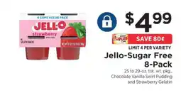 ShopRite Jello-Sugar Free 8-Pack offer
