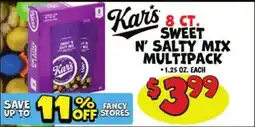 Ollie's Karis sweet n' salty mix multipack offer