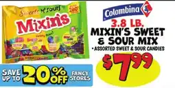 Ollie's Colombina mixin's sweet & sour mix offer