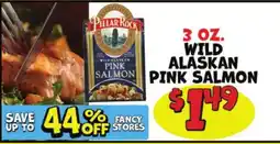 Ollie's Pillar Rock wild alaskan pink salmon offer