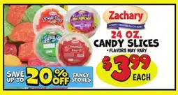 Ollie's Zachary candy slices offer