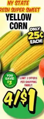 Western Beef NY STATE FRESH SUPER SWEET YELLOW CORN offer