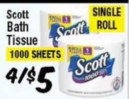 Western Beef Scott Bath Tissue offer