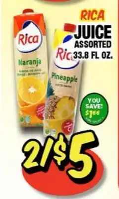 Western Beef RICA JUICE ASSORTED offer