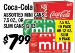 Western Beef Coca-Cola ASSORTED MINI CANS offer
