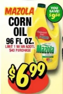 Western Beef MAZOLA CORN OIL offer