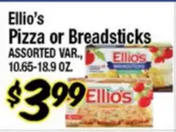 Western Beef Ellio's Pizza or Breadsticks offer