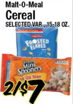 Western Beef Malt-O-Meal Cereal offer