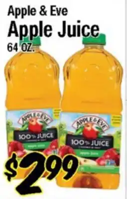 Western Beef Apple & Eve Apple Juice offer