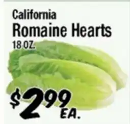Western Beef California Romaine Hearts offer