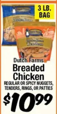 Western Beef Dutch Farms Breaded Chicken offer